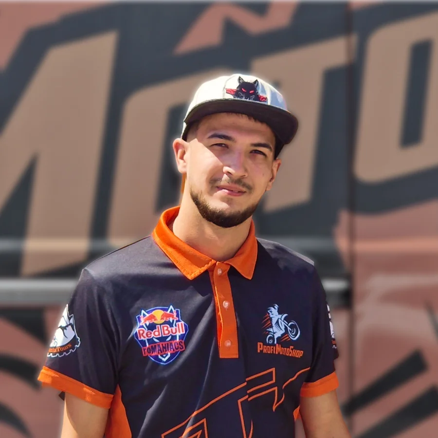 Florin, mechanic at EnduRomania Tours